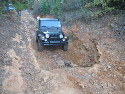 1993 Ford Bronco - the big ledge that I should have just skipped