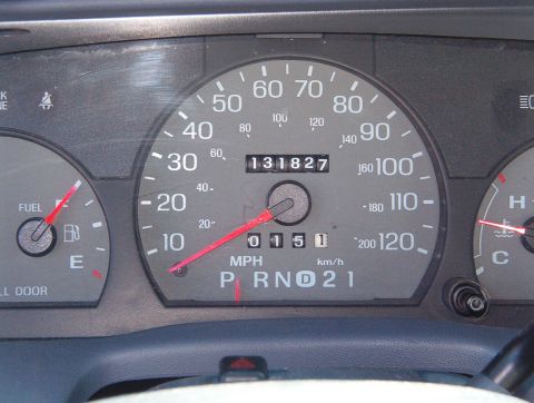 1998 Mercury Grand Marquis - When I bought it, it had 131,801.
