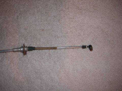 1988 Ford Bronco - A throttle cable assembly is shown against a neutral background.