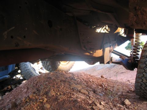 1993 Ford Bronco - look at the frame in the foreground vs. the frame in the background
