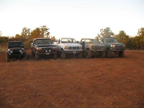 1993 Ford Bronco - line up