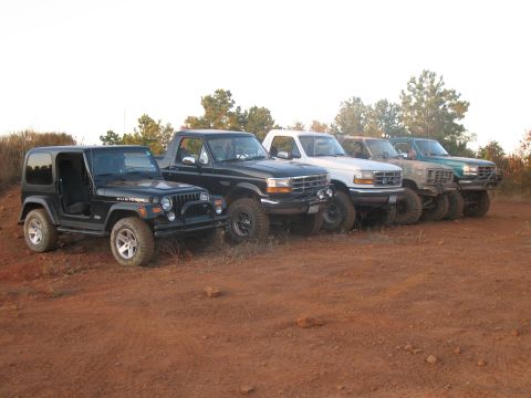 1993 Ford Bronco - line up #2