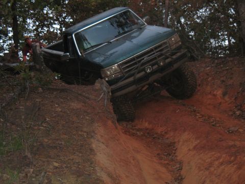 1993 Ford Bronco - the stump was a PITA