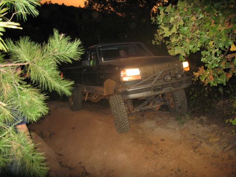 1993 Ford Bronco - Minto was not so green by the end of the day