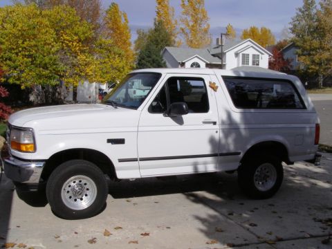 1996 Ford Bronco - Brad's new '96 XL, purchased 11/1/2008