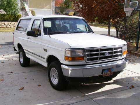 1996 Ford Bronco - Brad's new '96 XL, purchased 11/1/2008