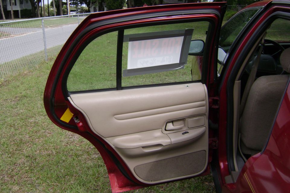 DRIVER SIDE REAR DOOR