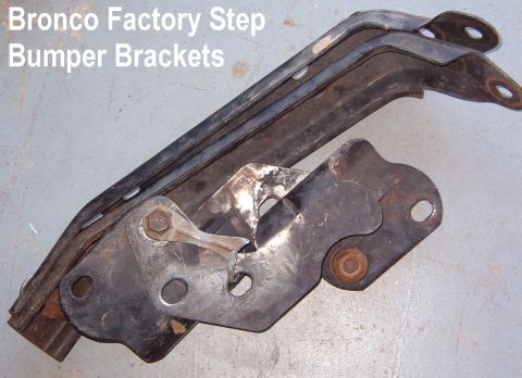 1983 Ford Bronco - SOLD Bronco Factory Step Bumper Brackets from this bumper & truck: [url=http://www.supermotors.net/registry/media/73344] http://www.supermo…