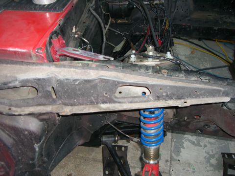 1988 Ford Bronco - Engine bay details with visible suspension and wiring, SuperMotors.net logo present.