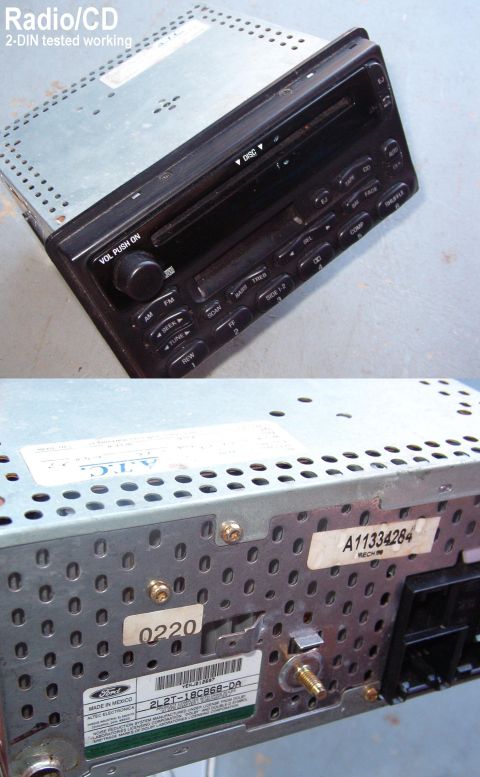 1994 Ford Crown Victoria - SOLD Double-DIN Radio/CD Doesn't fit pre-'03 Panthers, but works fine.