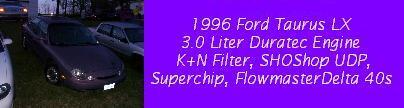 1996 Ford Taurus “Purple Bull”