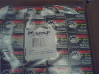 1990 Ford Bronco - A box of WOLF brand ammunition, likely 9mm rounds, is shown in this photo.