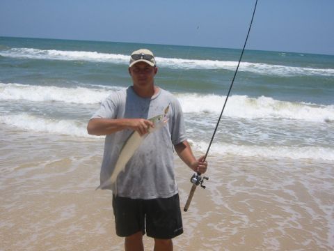 1984 Ford Bronco - Ladyfish caught on a gold spoon