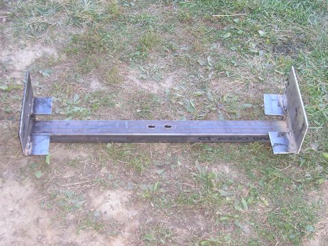 1996 Ford Bronco - Custom steel part with visible text 'ST 6900 GR' on the main beam.