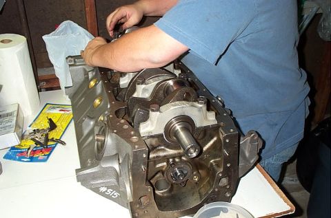 1978 Ford Bronco - Crank going in...