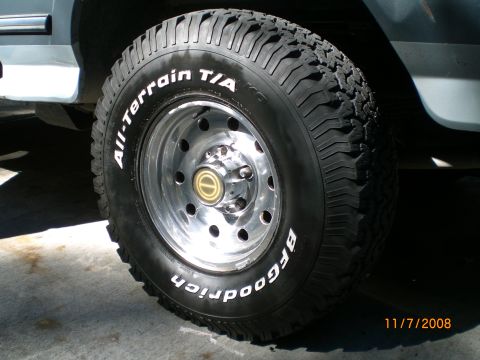 1996 Ford Bronco - 32" BFG T/A All Terrain @ 41k miles
