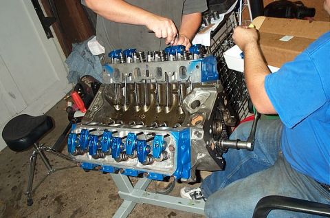 1978 Ford Bronco - Rollers installed and being Torqued down.