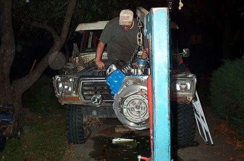 1978 Ford Bronco - New Flywheel, Clutch and pressure plate installed.