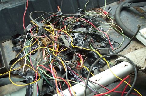 1978 Ford Bronco - Alot of Wires Pulled out