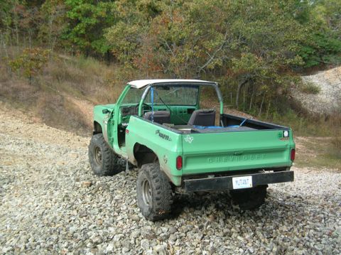 1975 Chevrolet Blazer - October 12, 2008.