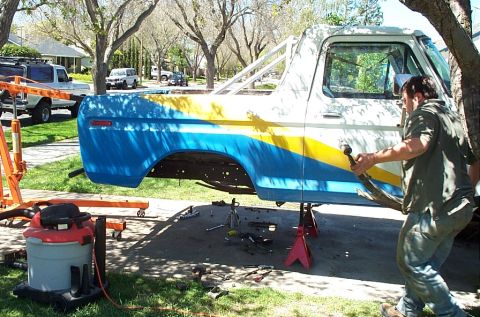 1978 Ford Bronco - bye, bye nine.