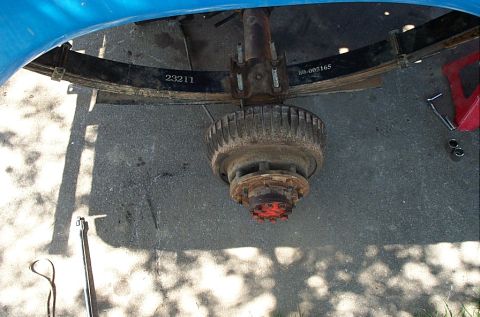 1978 Ford Bronco - 14 bolt mounted in it's new home.