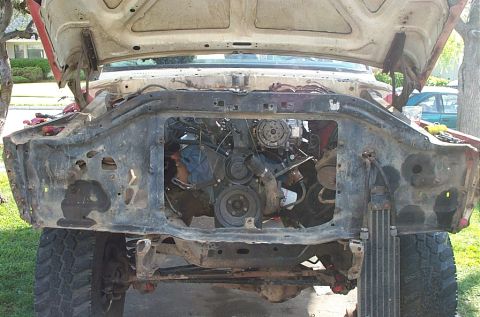 1978 Ford Bronco - gutted more.