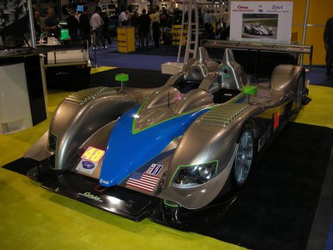 1998 Ford Crown Victoria - This is a racing sports car with "Zytek" branding visible on the front.