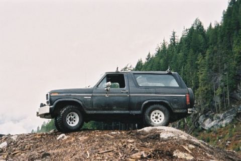 1985 Ford Bronco - On "The Rock"