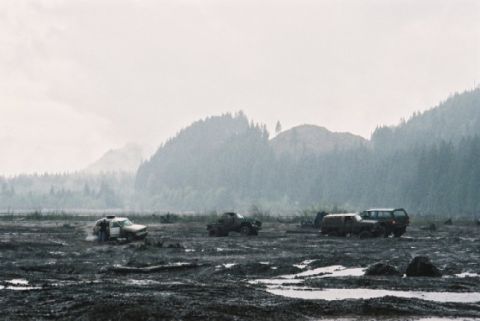 1985 Ford Bronco - Stave Lake Mud Flats