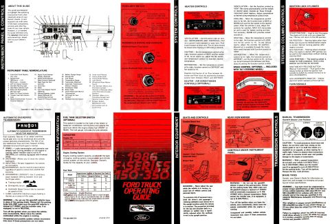 1983 Ford Bronco - Operating Guide for '86 Fullsize Trucks IF THE IMAGE IS TOO SMALL, click it. http://www.fleet.ford.com/partsandservice/owner-manuals/