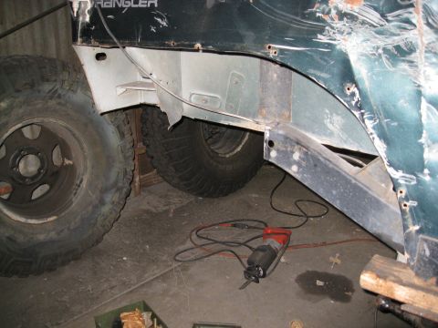 1994 Jeep Wrangler “Partially Erect YJ”