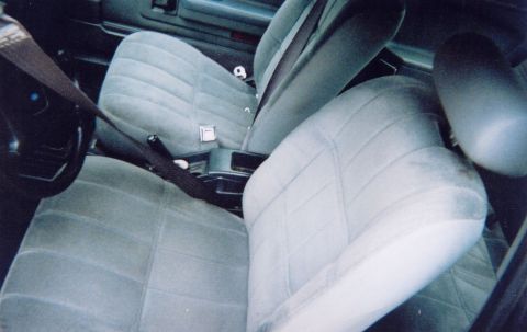 1989 Ford Escort - when washed and waxed the entire car is THIS CLEAN.