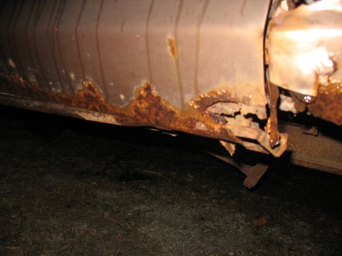 1978 Ford F-250 - Outside of second door on Driver's side.