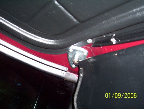 1979 Ford Bronco - Interior door latch mechanism detail, with a date stamp visible in the corner.