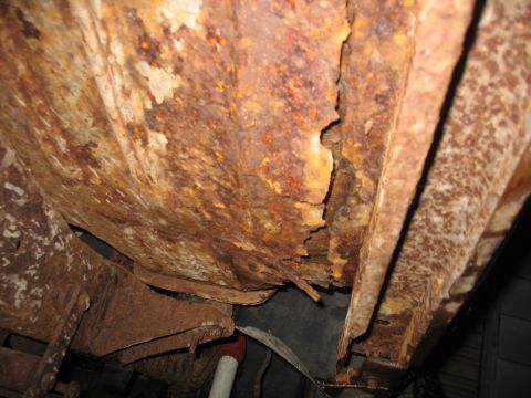 1978 Ford F-250 - Passenger side front floor board