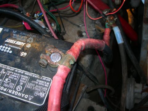 1984 Ford Bronco - For some reason, this harness came with a short stubby cable from the " " terminal. Im not sure how it worked, but I have it patched to wor…