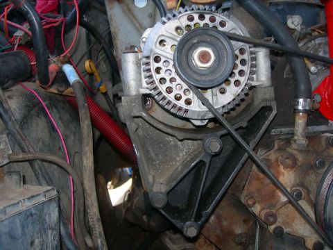 1984 Ford Bronco - ....and one bracket here with these three bolts.
