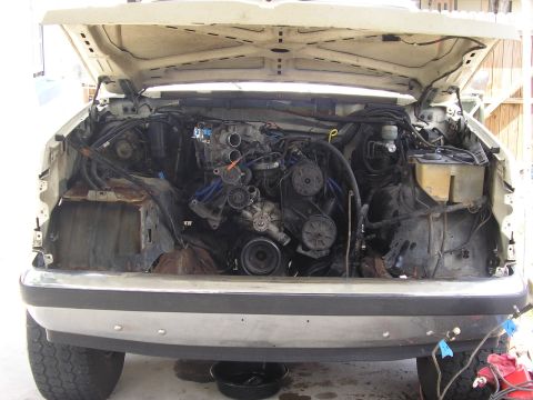 1988 Ford Bronco - Before engine swap
