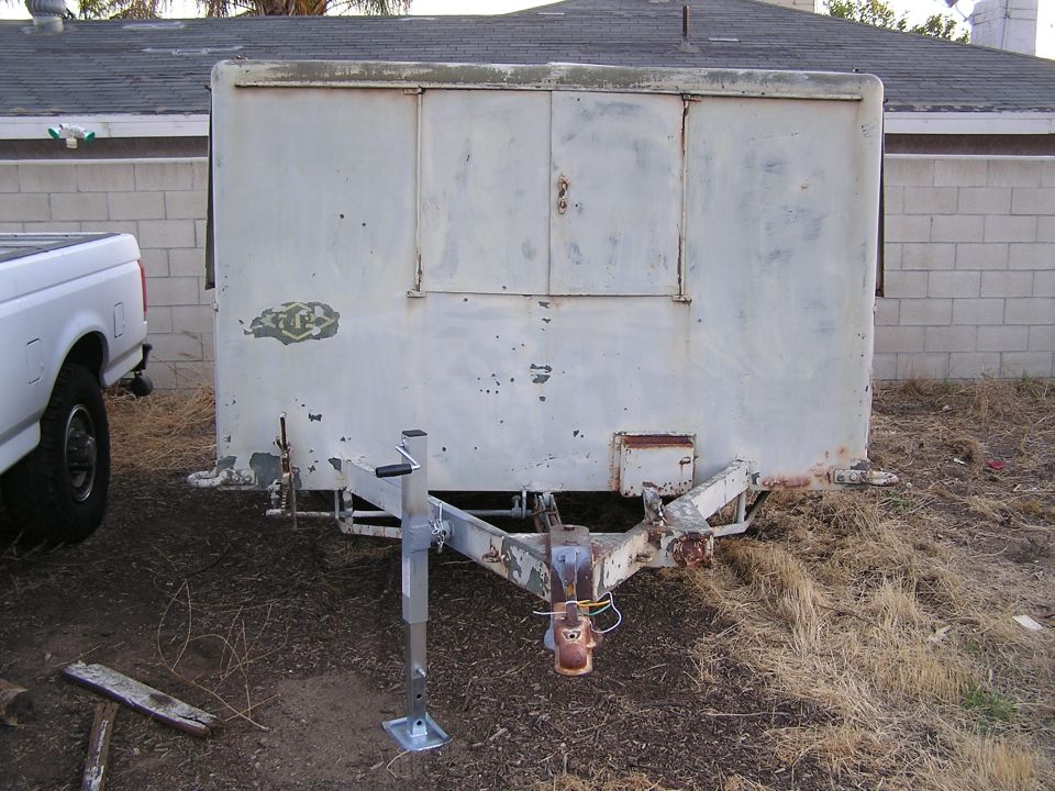 WWII Trailer front