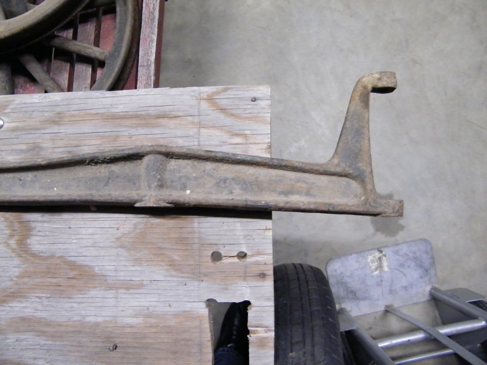 1909 wide track front axle