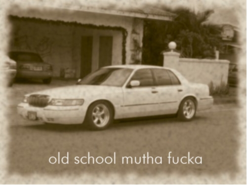 1996 Mercury Grand Marquis “baby blue”