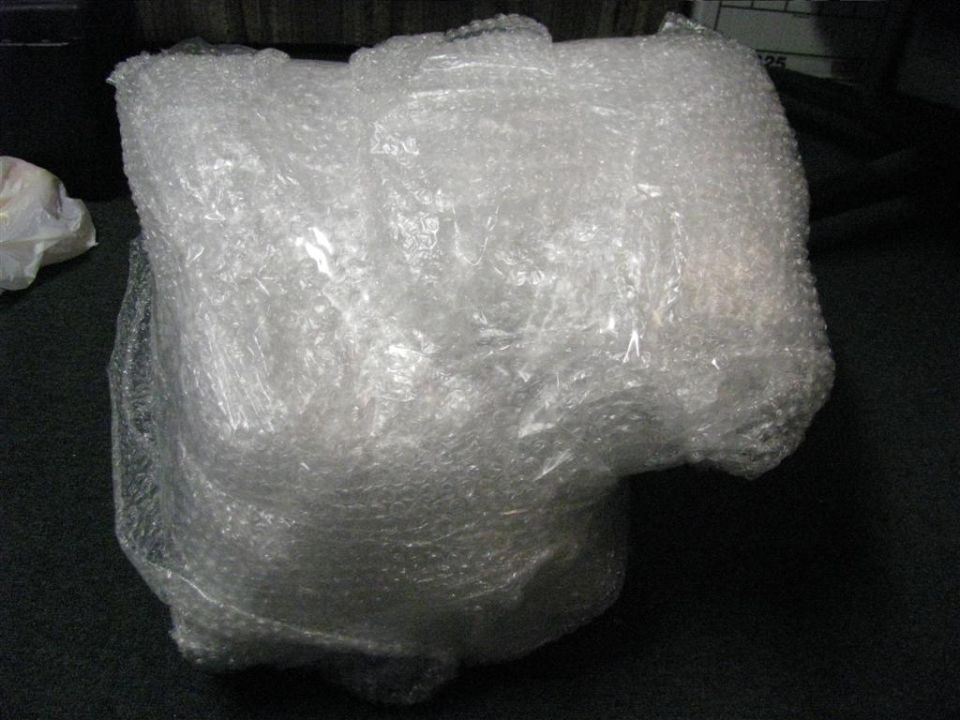 Upon its arrival, after removing it from the box.