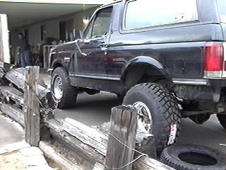 1988 Ford Bronco - rear done