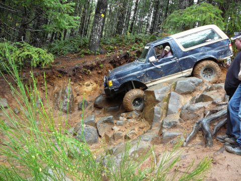 1991 Ford Bronco - Me on Little Rubicon