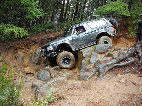 1991 Ford Bronco - Greg on Little Rubicon