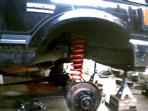 1988 Ford Bronco - hanging the beast under