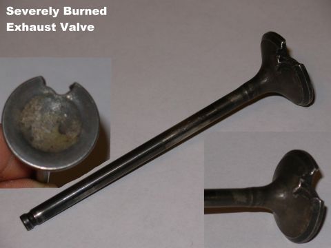 1983 Ford Bronco - Burned valve from an Acura caused by an exhaust leak near the head. See also: [url=https://www.supermotors.net/registry/media/248051] https…