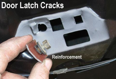 1983 Ford Bronco - Because of a defect in the inside handle assembly & another in the latch built for cable operation (both recalled), the '92-96 door skin is…