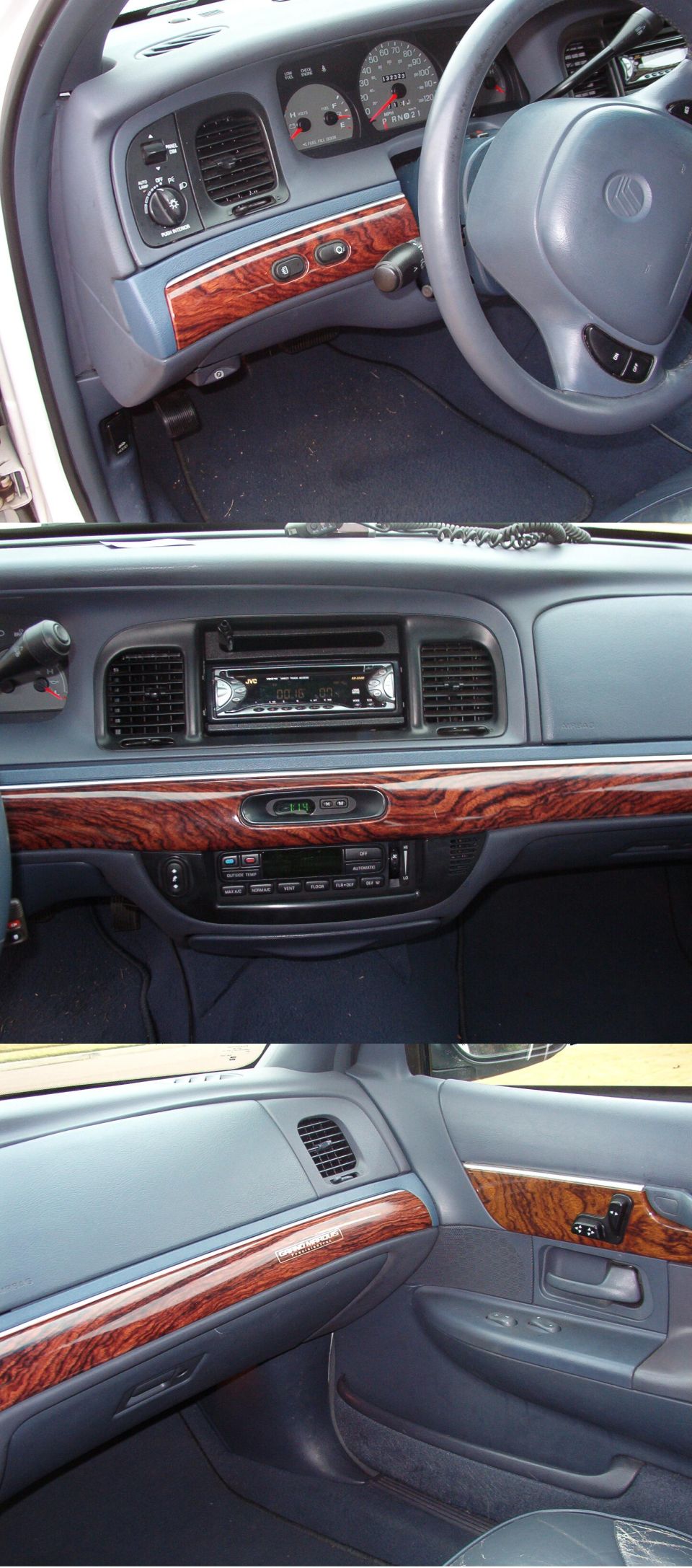 It's not a perfect match, but certainly better than the peeling paint was.  Actually, the photos make it more noticeable than it really is.

The woodgrain IS noticeable, but I doubt anyone will pay attention.